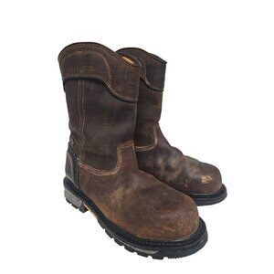 Georgia Boot Men's 11" Composite Toe WP Back-Zip Wellington Boot GB00394 Size 8M